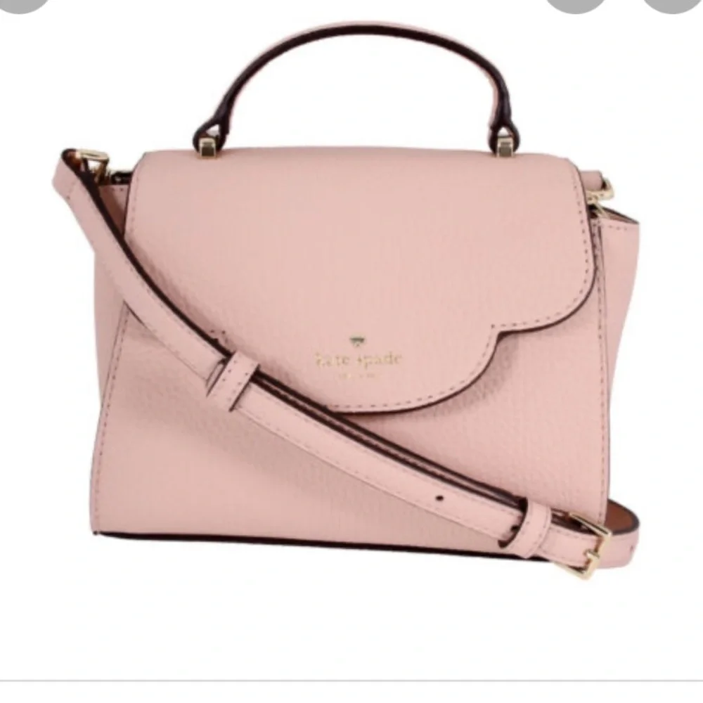 Kate Spade Leewood Place Makayla Scalloped Satchel - Pink